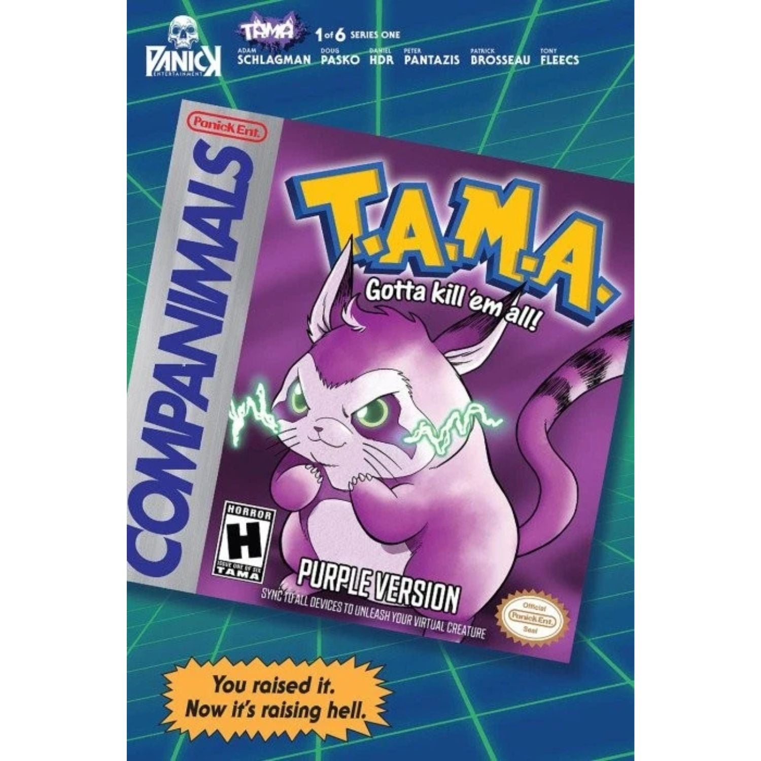 T.A.M.A.: #1 [Tony Fleecs CVR B - 1:10] 2025 Comics Panick Entertainment