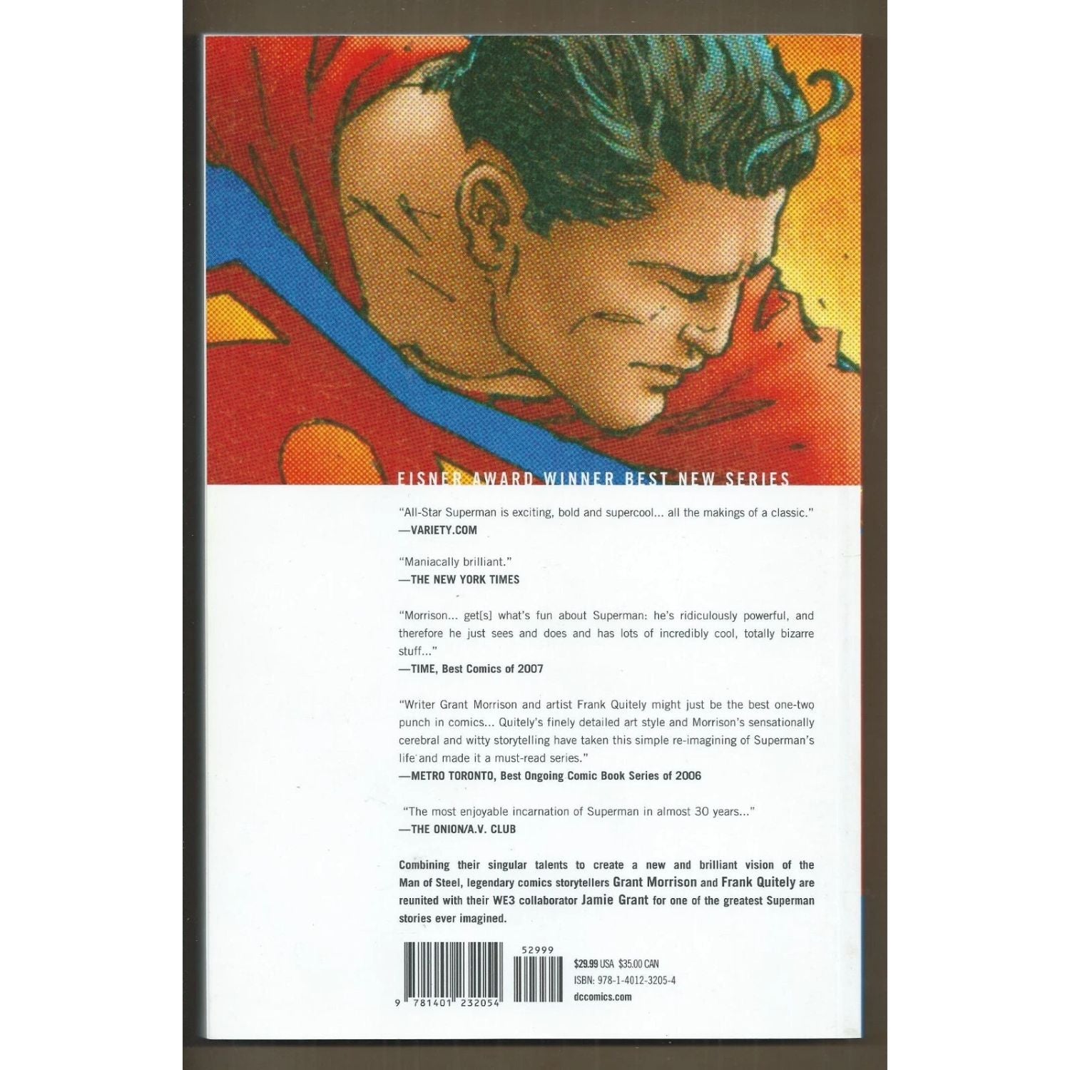All Star Superman: Vol 1 [Frank Quitely Third Print TPB] 2011 Comics DC Comics