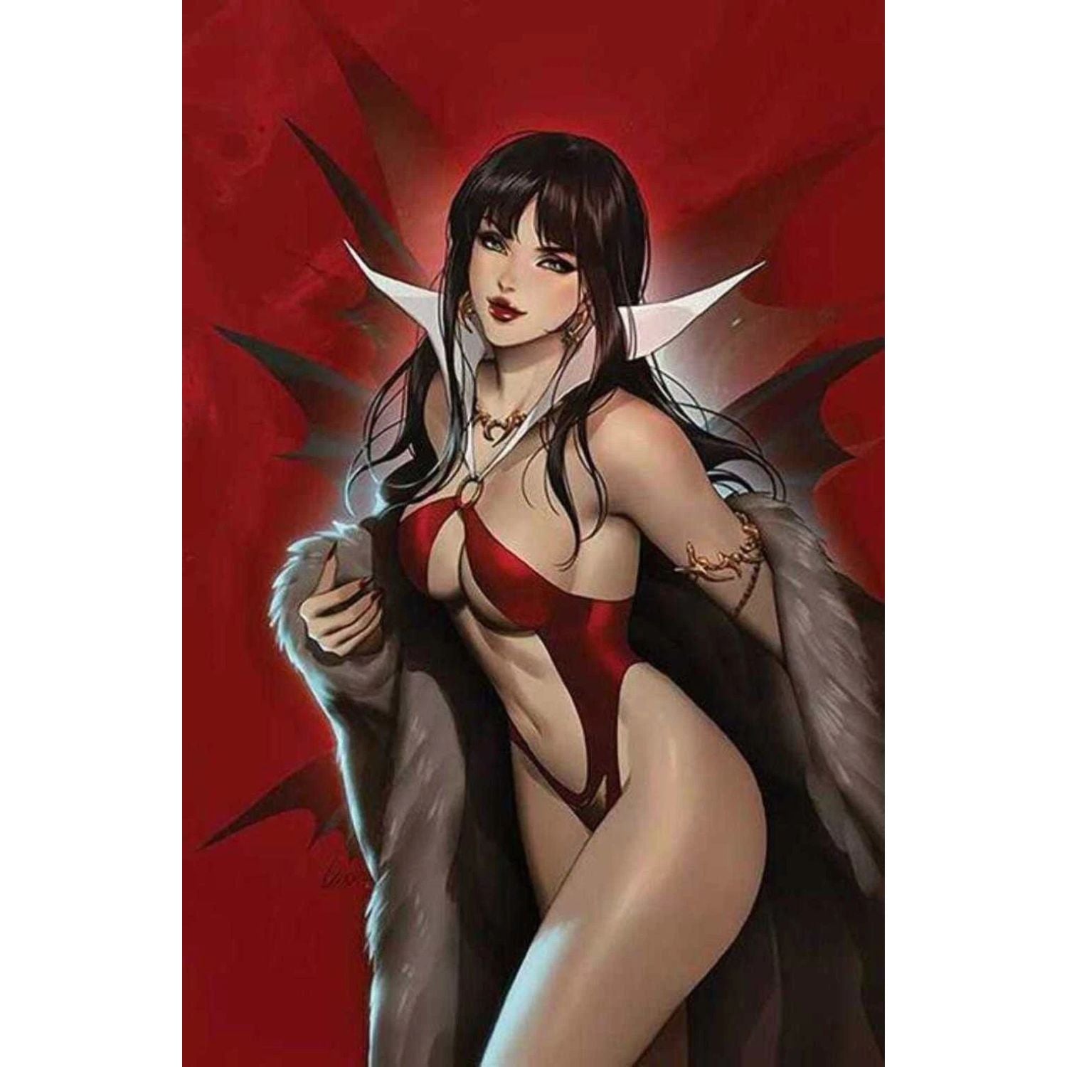 Vampirella Armageddon: #1 [Leirix Li CVR P Foil - 1:15] 2025 Comics IDW Publishing