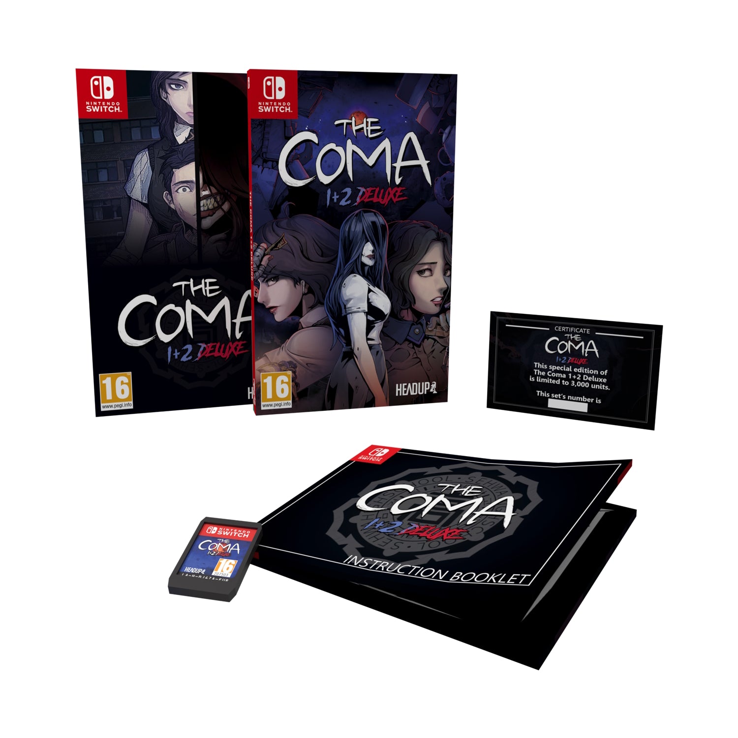 The Coma 1+2 Deluxe - First Press Special Edition [Nintendo Switch] Nintendo Switch Video Game Gamefairy