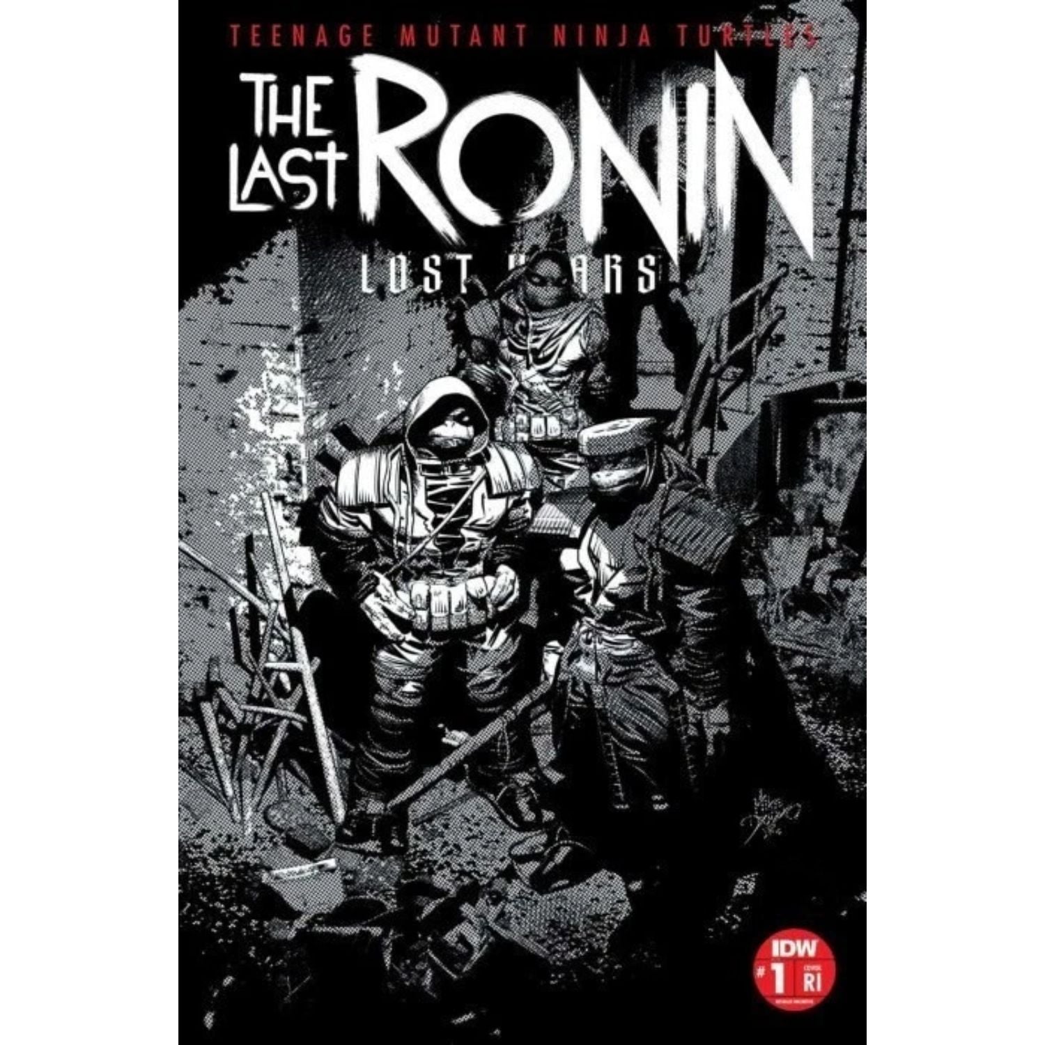 TMNT Last Ronin the Lost Years: #1 [Deodato B&W RI - 1:50] 2022 Comics IDW Publishing