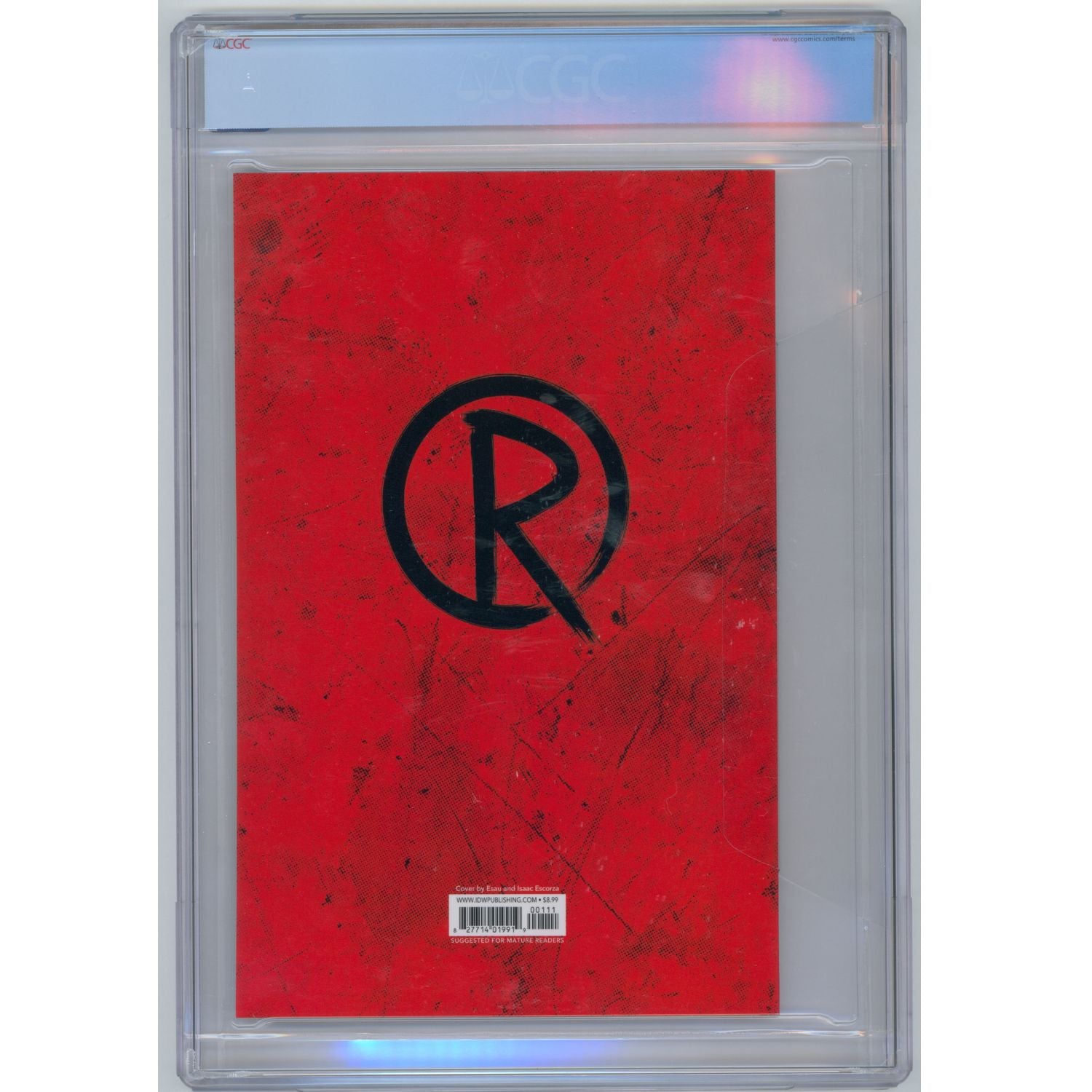 TMNT The Last Ronin: #1 [Esau & Isaac Escorza 1st Print CGC 9.8] 2020 Comics IDW Publishing