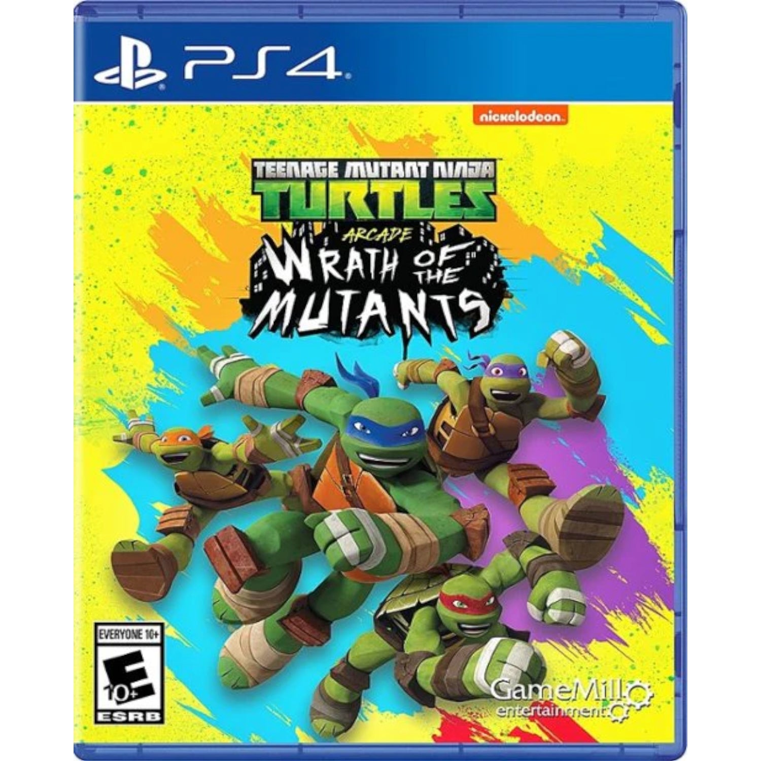 TMNT Arcade: Wrath of the Mutants [PlayStation 4] PlayStation 4 Video Game GameMill Entertainment   
