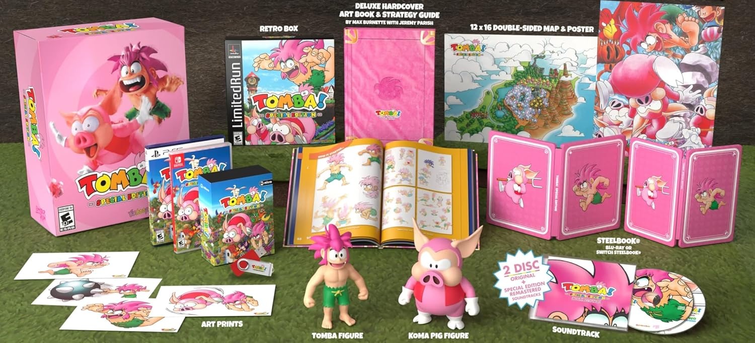 TOMBA! Special Edition Whoopee Edition - Limited Run #108 [PlayStation 5] PlayStation 5 Video Game Limited Run Games