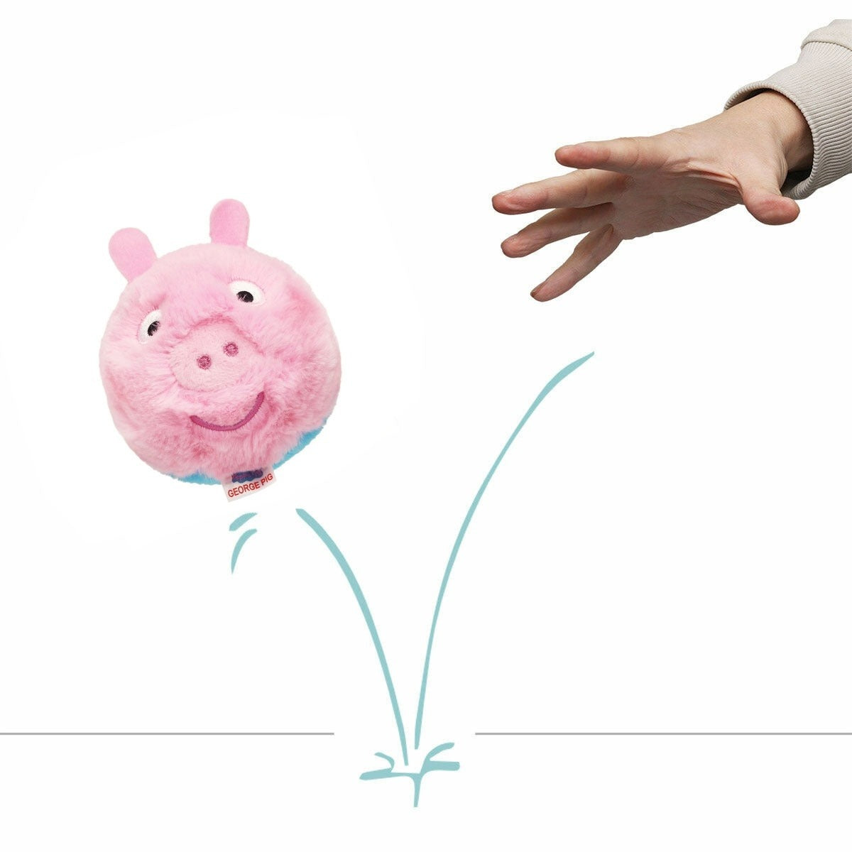 TY Beanie Bouncers: George Pig Toys & Games Ty Inc.