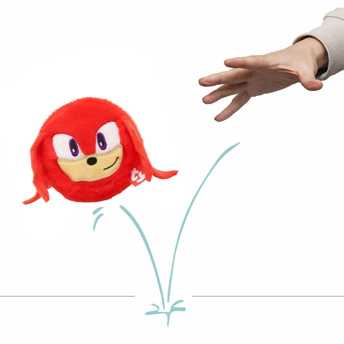 TY Beanie Bouncers: Knuckles Toys & Games Ty Inc.