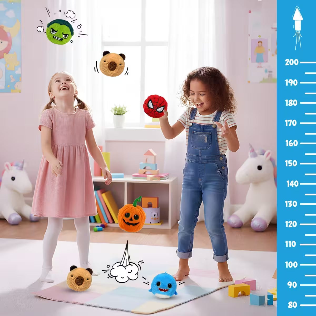 TY Beanie Bouncers: Rainbow Dash Toys & Games Ty Inc.