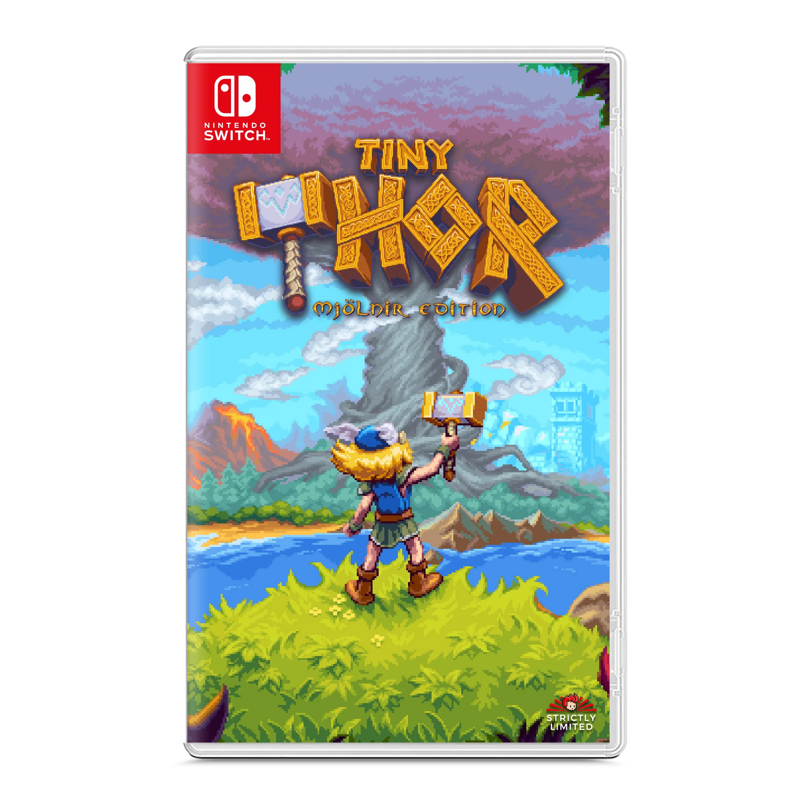 Tiny Thor - Mjolnir Limited Edition - SLG #92 [Nintendo Switch] Nintendo Switch Video Game Strictly Limited Games