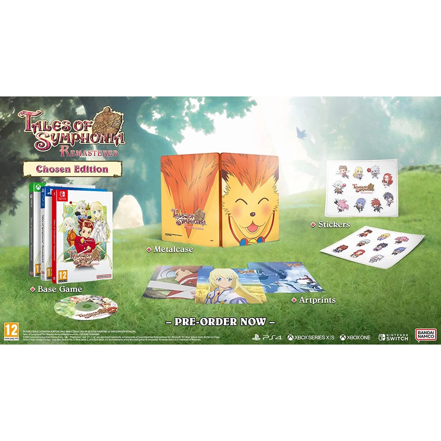 Tale of Symphonia Remastered - Chosen Edition [PlayStation 4] PlayStation 4 Video Game Bandai Namco