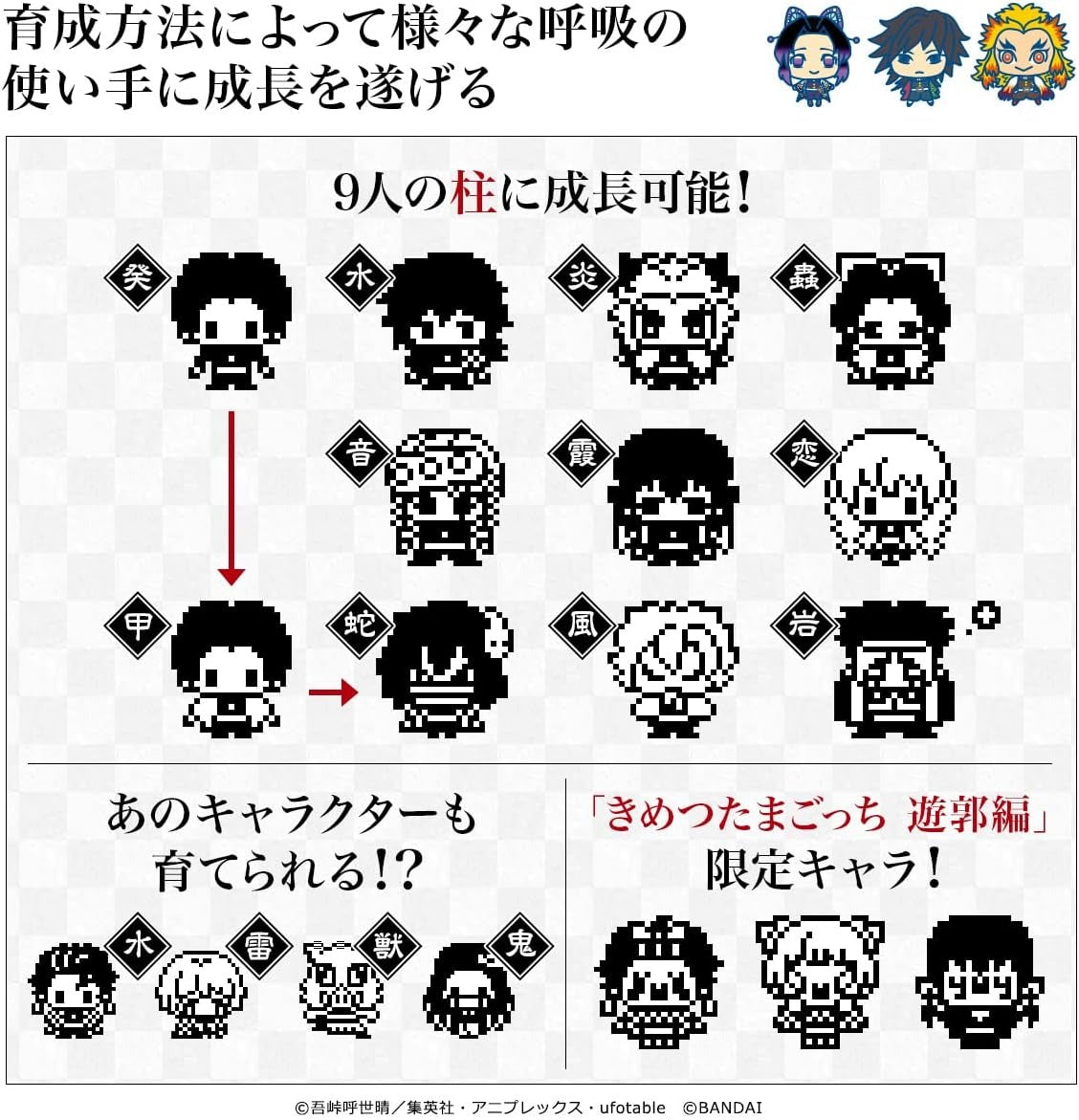 Tamagotchi Nano x Demon Slayer: Exploding Blood! Toys & Games Bandai Namco