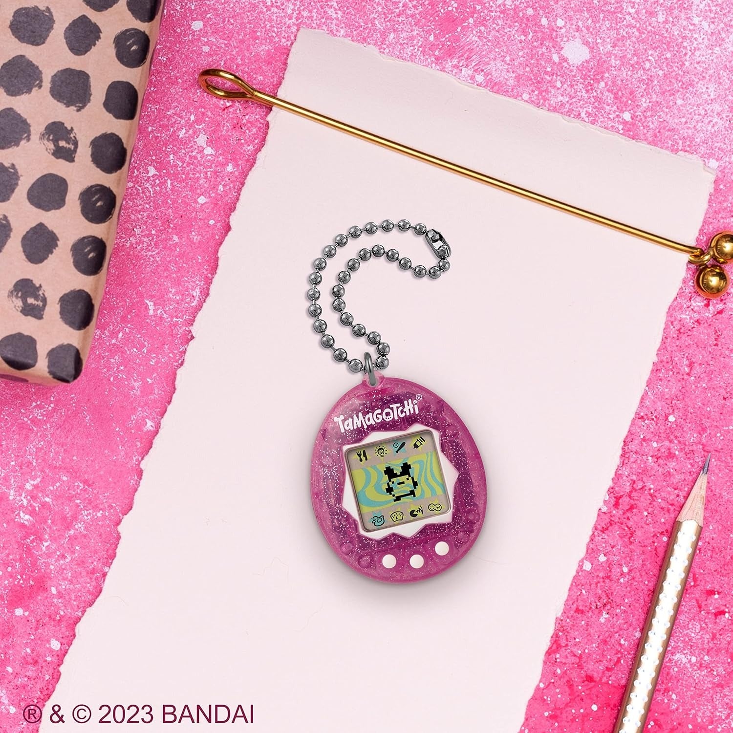 Tamagotchi Original: Pink Glitter - Gen 2 Electronics Bandai Namco