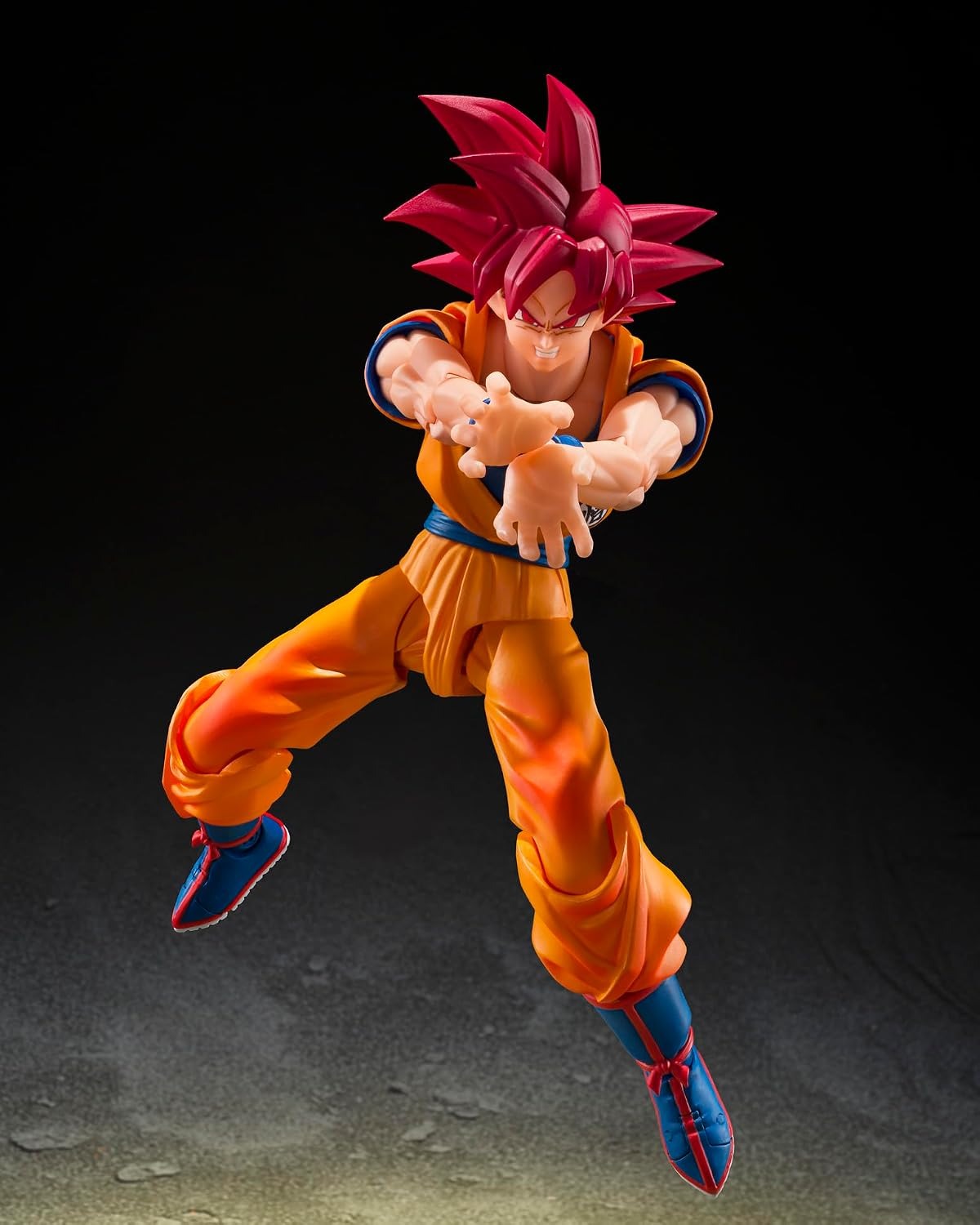 Tamashii Nations: Dragon Ball Super - Super Saiyan God Son Goku - God Aura S.H. Figuarts Toys & Games Bandai Namco