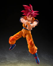 Tamashii Nations: Dragon Ball Super - Super Saiyan God Son Goku - God Aura S.H. Figuarts Toys & Games Bandai Namco