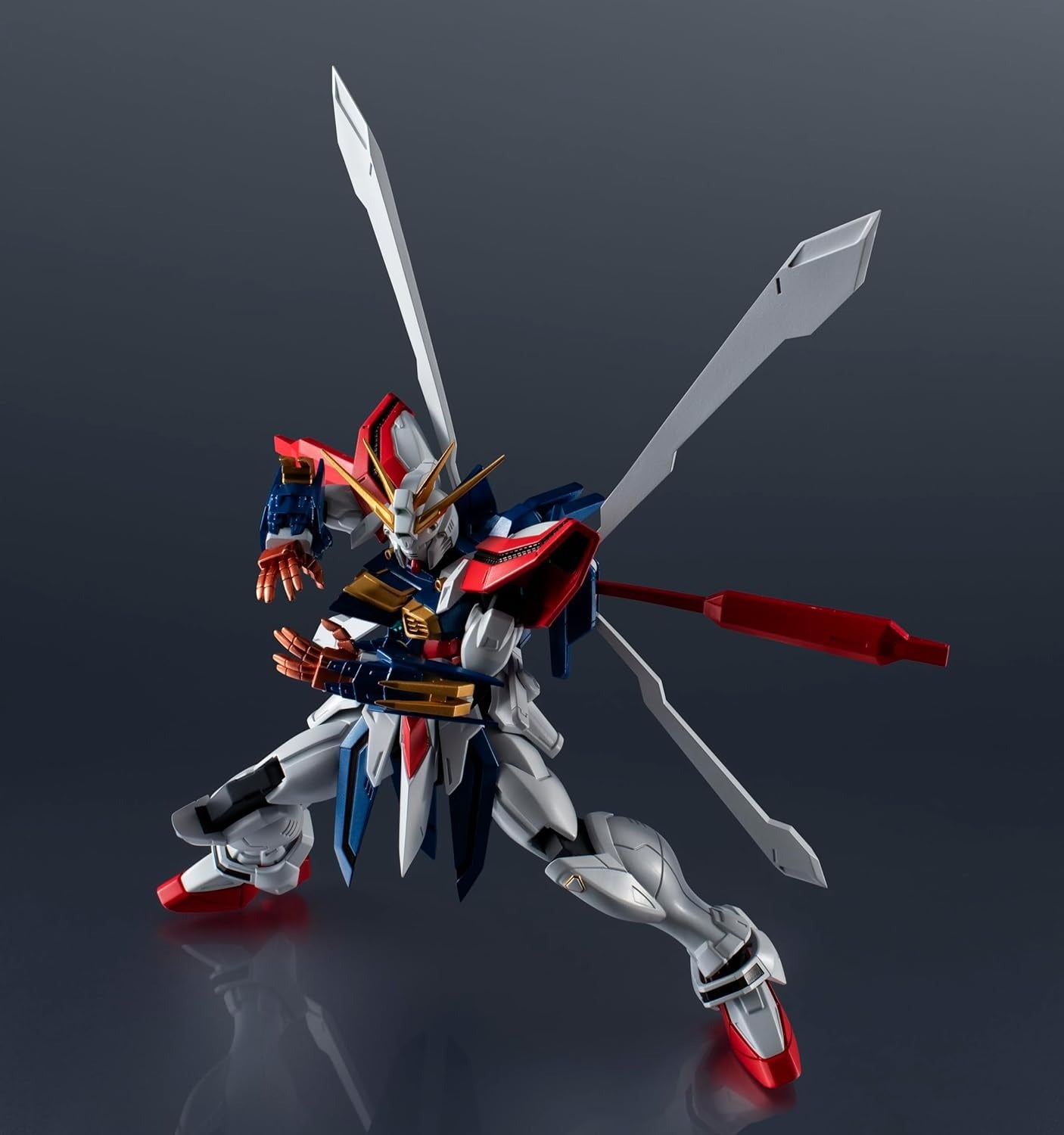 Tamashii Nations: Mobile Suit Gundam: GF13-017NJII Burning Gundam Renewal Toys & Games Bandai Namco