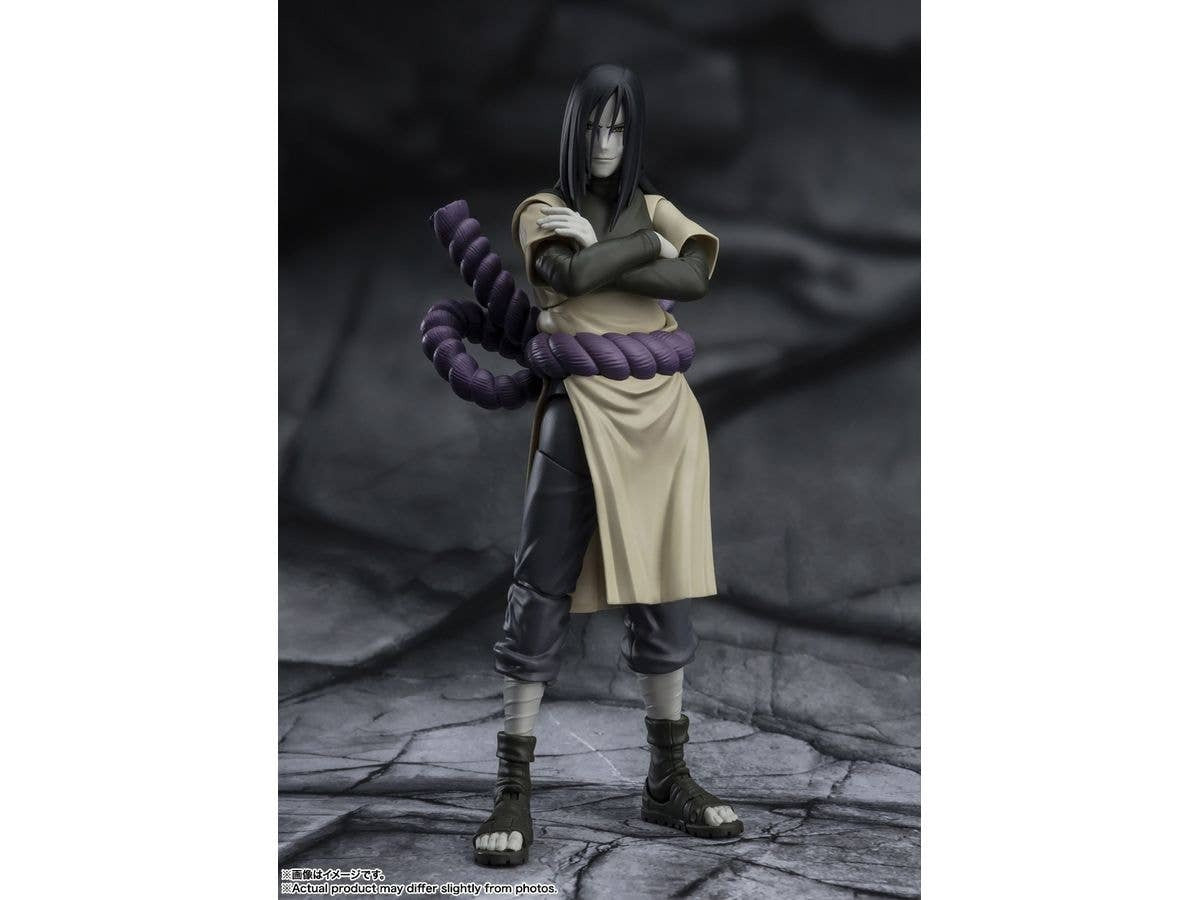 Tamashii Nations: Naruto Shippuden - Orochimaru (Seeker of Immortality ) S.H.Figuarts Action Figure Toys & Games Bandai Namco