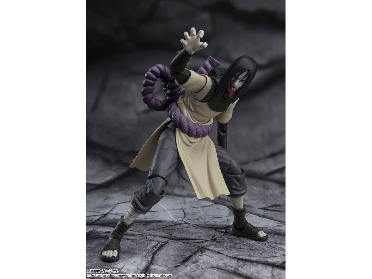 Tamashii Nations: Naruto Shippuden - Orochimaru (Seeker of Immortality ) S.H.Figuarts Action Figure Toys & Games Bandai Namco