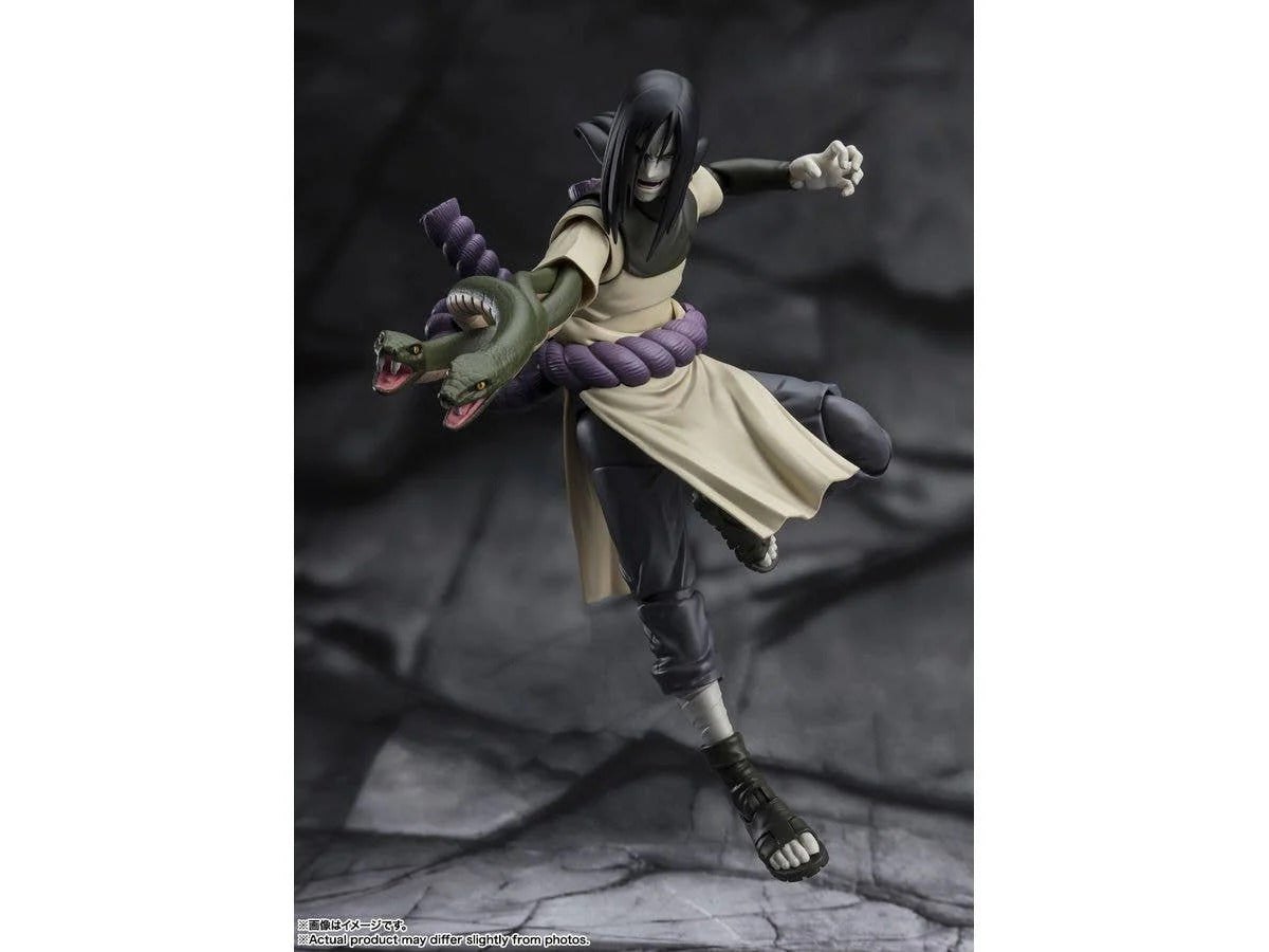 Tamashii Nations: Naruto Shippuden - Orochimaru (Seeker of Immortality ) S.H.Figuarts Action Figure Toys & Games Bandai Namco