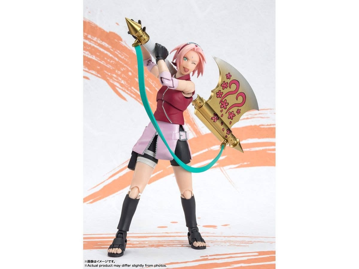 Tamashii Nations: Sakura Haruno NARUTOP99 Edition S.H.Figuarts Toys & Games Bandai Namco