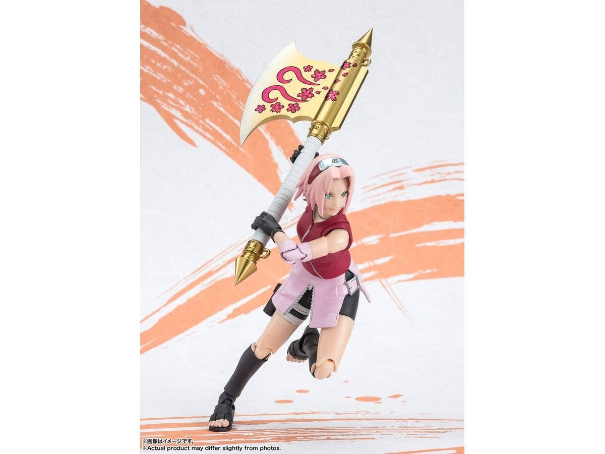 Tamashii Nations: Sakura Haruno NARUTOP99 Edition S.H.Figuarts Toys & Games Bandai Namco