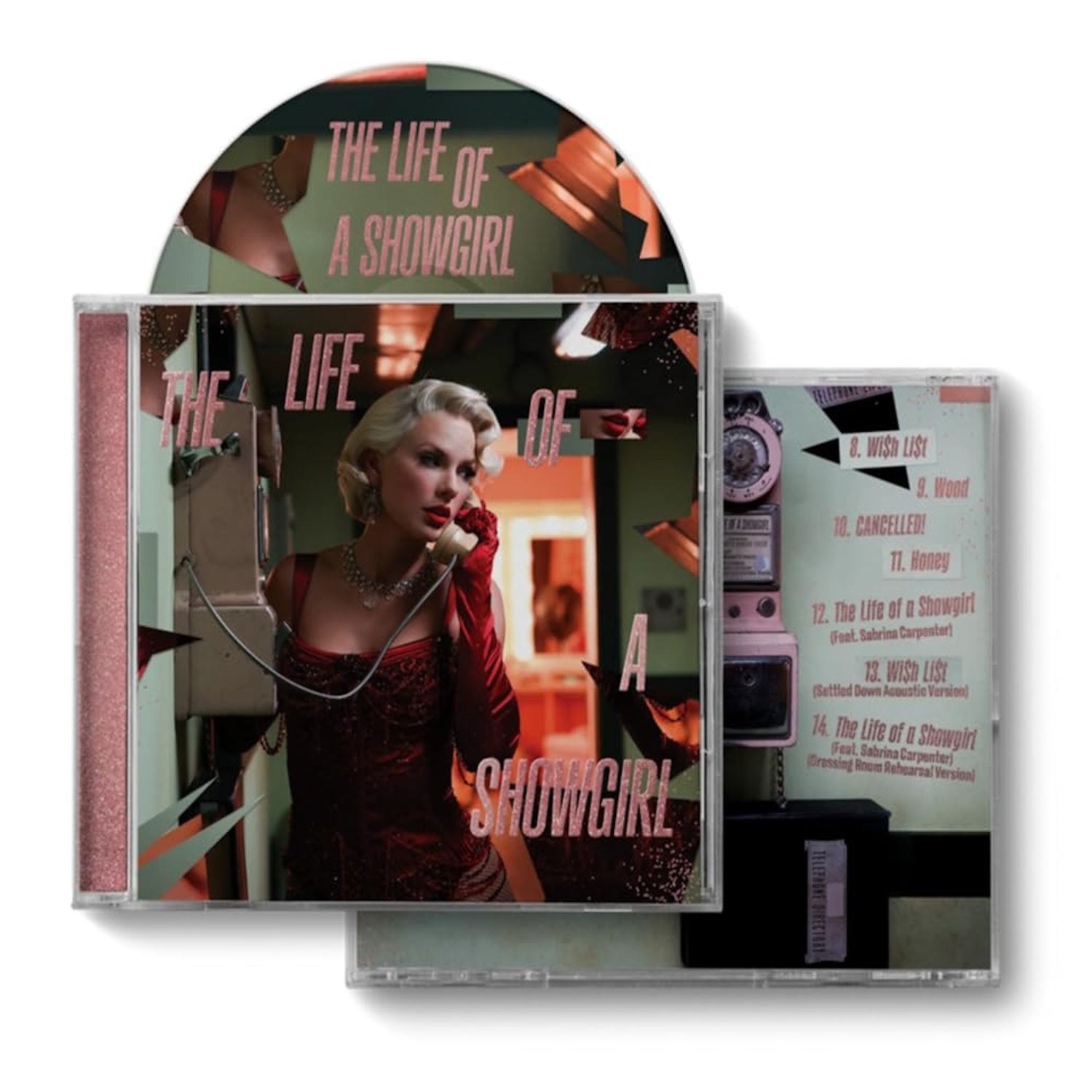 Taylor Swift: Life of A Showgirl - Dressing Room Rehearsal Version [Audio CD] Audio CD/Vinyl Republic Records