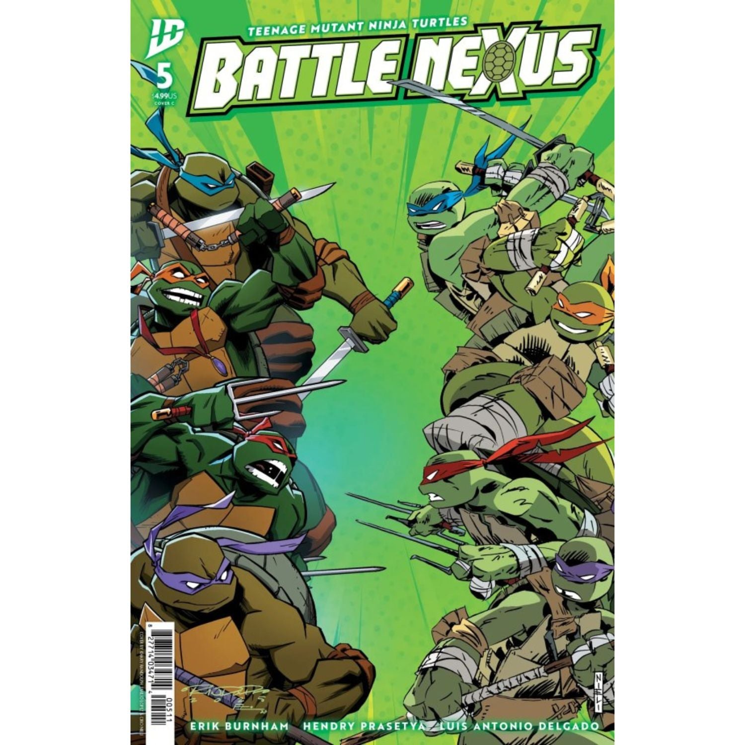 Teenage Mutant Ninja Turtles Battle Nexus: #5 [Ciro Nieli & Khary Randolph CVR C] 2025 Comics IDW Publishing