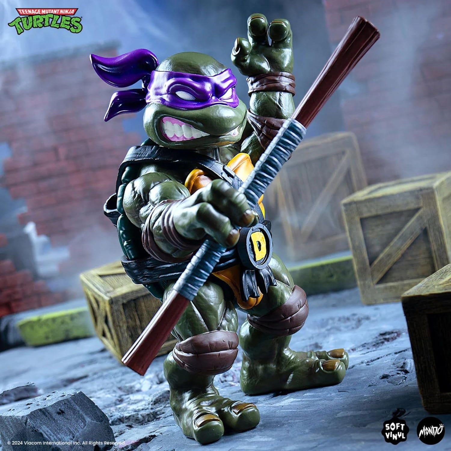 Teenage Mutant Ninja Turtles: Donatello Soft Vinyl Figure Toys & Games Mondo