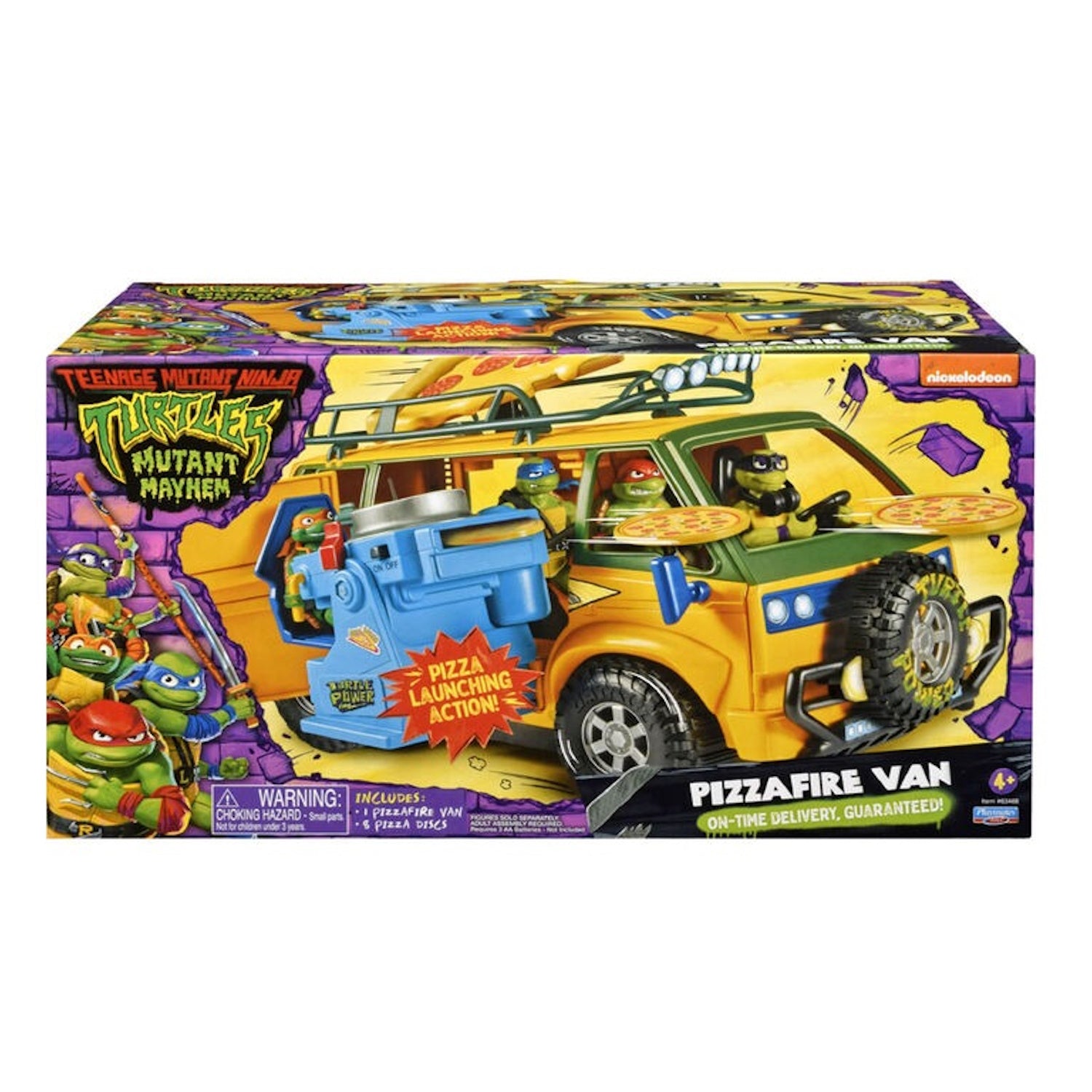 Teenage Mutant Ninja Turtles: Mutant Mayhem PizzaFire Van Toys & Games Playmates