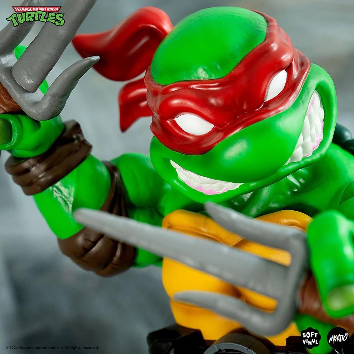 Teenage Mutant Ninja Turtles: Raphael Soft Vinyl Figure Toys & Games Mondo