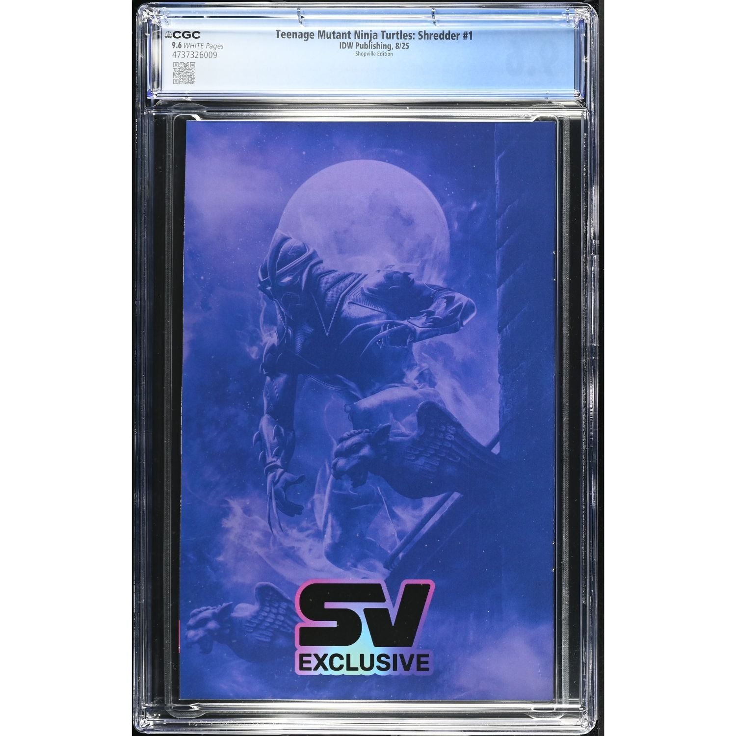 Teenage Mutant Ninja Turtles Shredder: #1 [UltraRaw26 CGC 9.6 Shopville Exclusive] 2025 Comics IDW Publishing