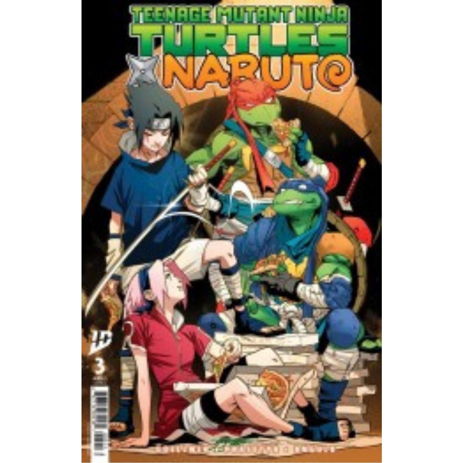 Teenage Mutant Ninja Turtles X Naruto: #3 [Jorge Jimenez CVR A] 2025 Comics IDW Publishing