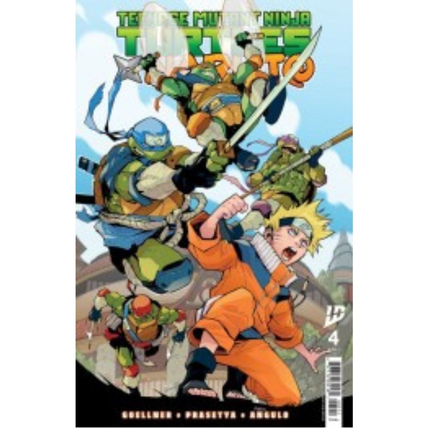 Teenage Mutant Ninja Turtles X Naruto: #4 [Karl Kerschl CVR D] 2025 Comics IDW Publishing