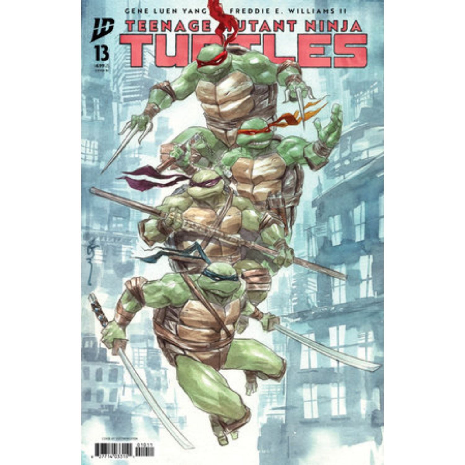 Teenage Mutant Ninja Turtles: #13 [Nguyen - 1:100] 2025 Comics IDW Publishing