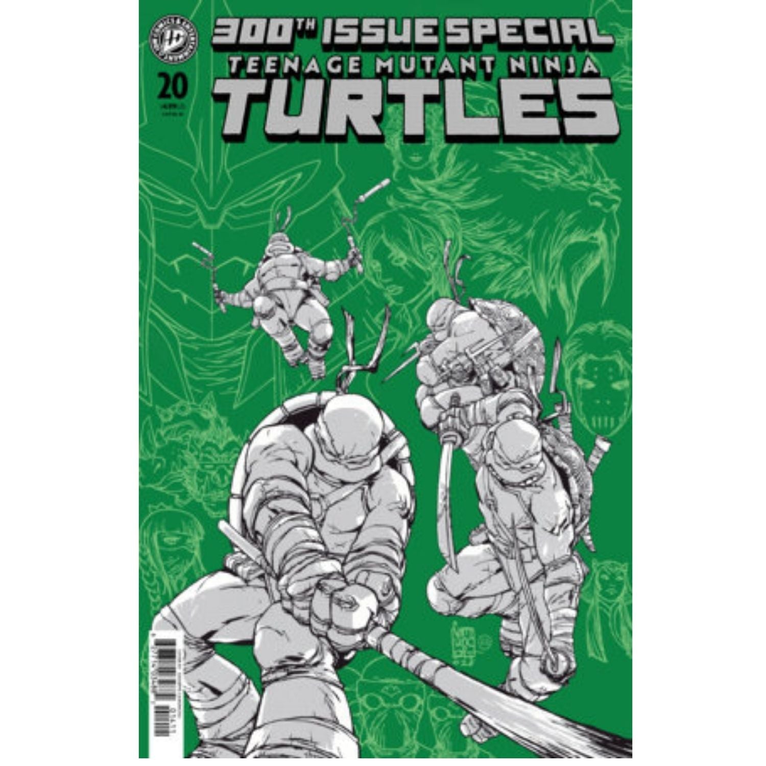 Teenage Mutant Ninja Turtles: #20 [Giuseppe Camuncoli - 1:100] 2024 Comics IDW Publishing