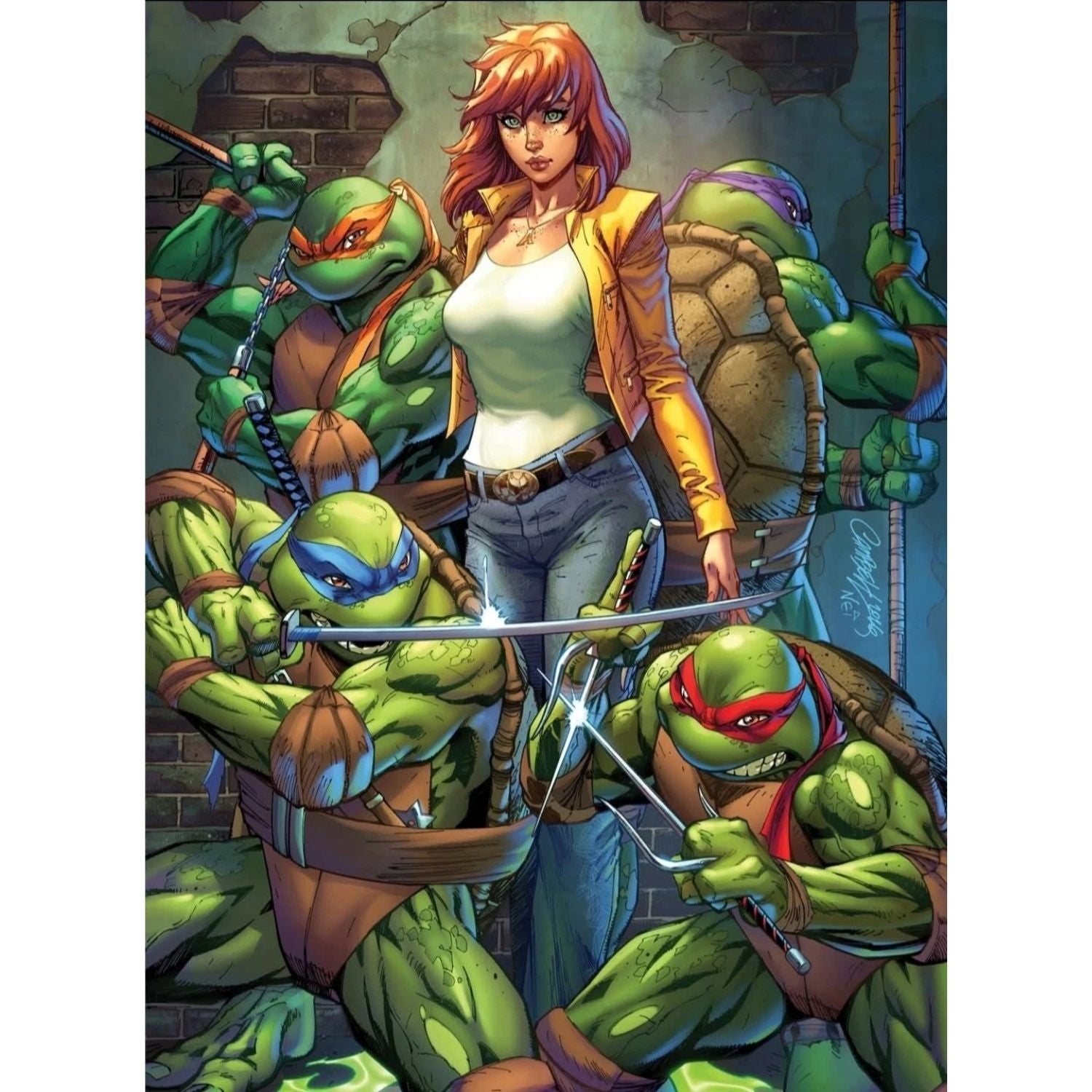 Teenage Mutant Ninja Turtles: #20 [J Scott Campbell - 1:200] 2024 Comics IDW Publishing