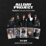 Teleca: AllDay Project - 2025 KPOP Rookie Collection Booster Box - 1 Pack + 1 Graded Rookie Card Game Teleca