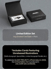 Teleca: AllDay Project - 2025 KPOP Rookie Collection Booster Box - 1 Pack + 1 Graded Rookie Card Game Teleca
