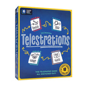 Telestrations - 6-Player Refresh [Board Game, 4-6 Players] Board Game OPGames