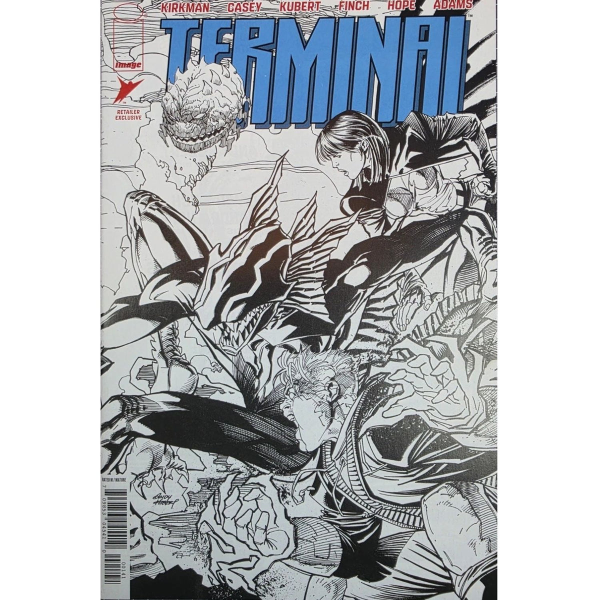 Terminal: #1 [Andy Kubert CVR B Ashcan] 2026 Comics Image Comics
