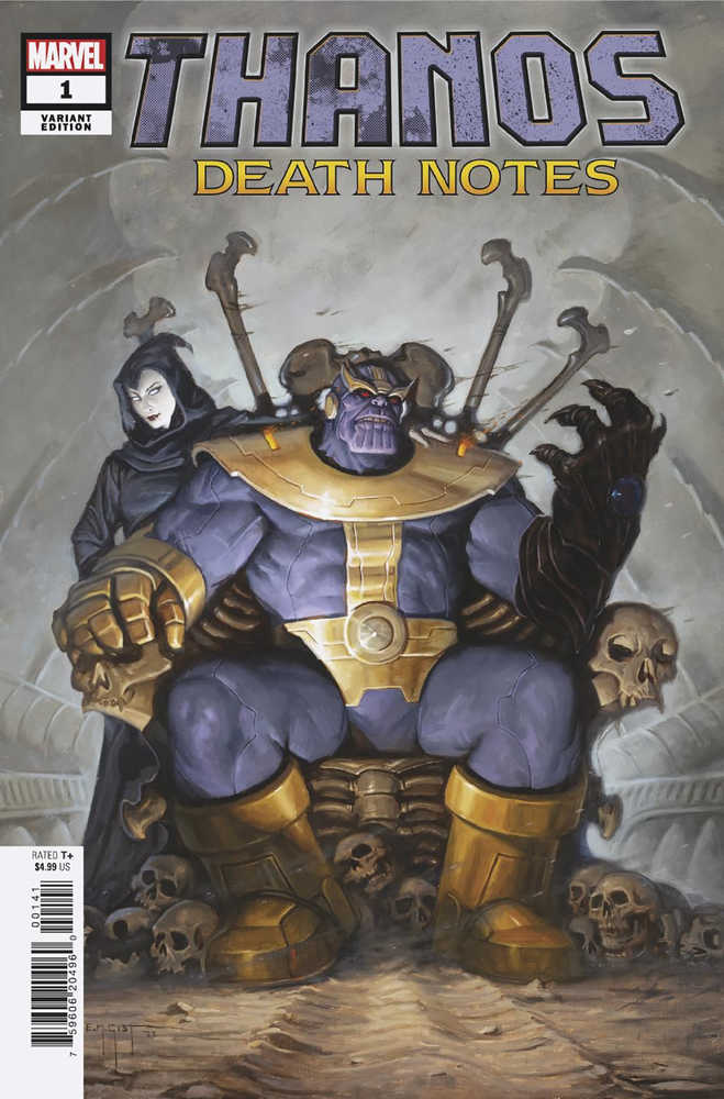 Thanos Death Notes: #1 [EM Gist CVR D - 1:100] 2022 Comics Marvel Comics
