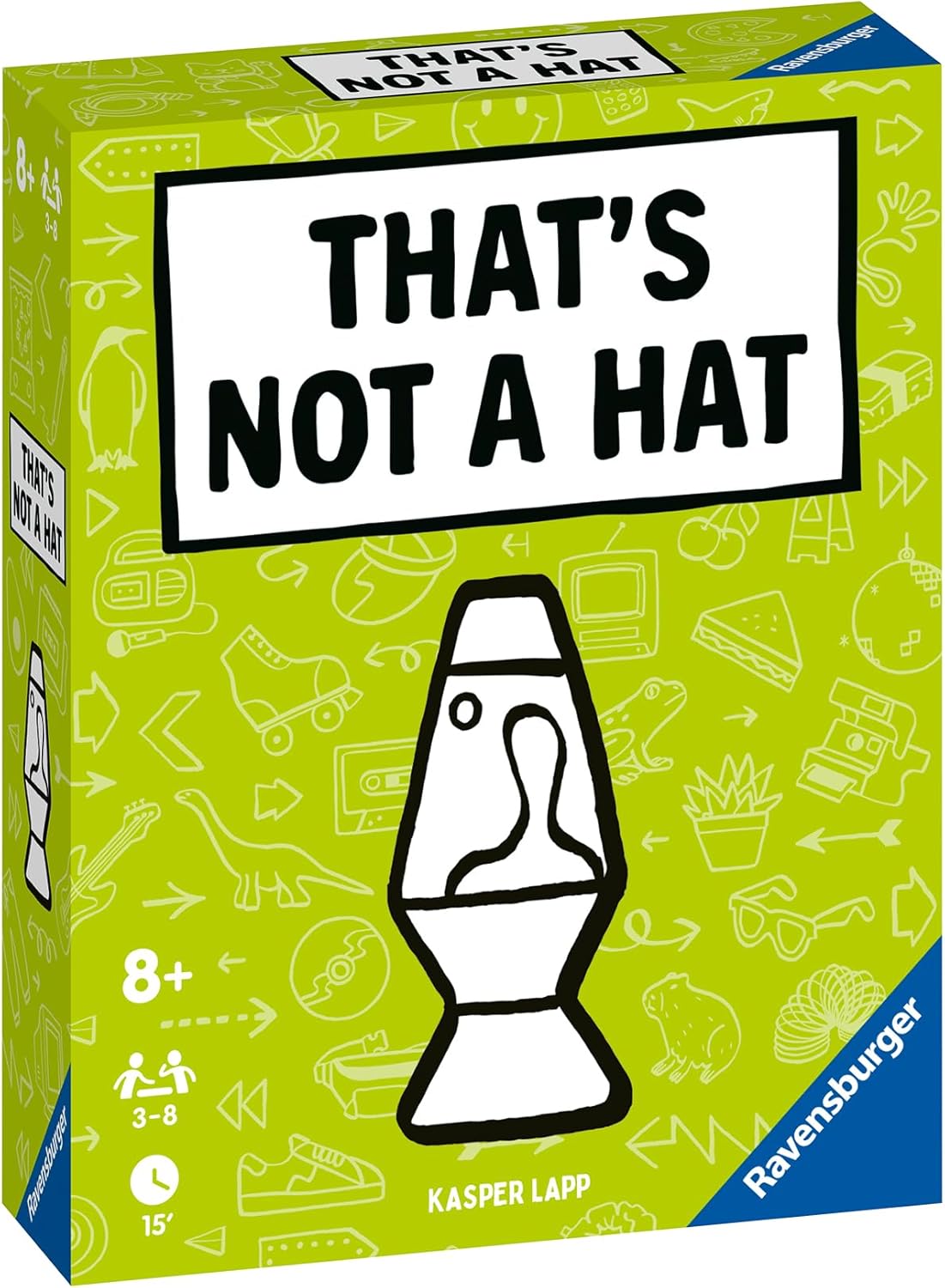That's Not A Hat: Pop Culture [Board Game, 3 - 8 Players] Board Game Ravensburger