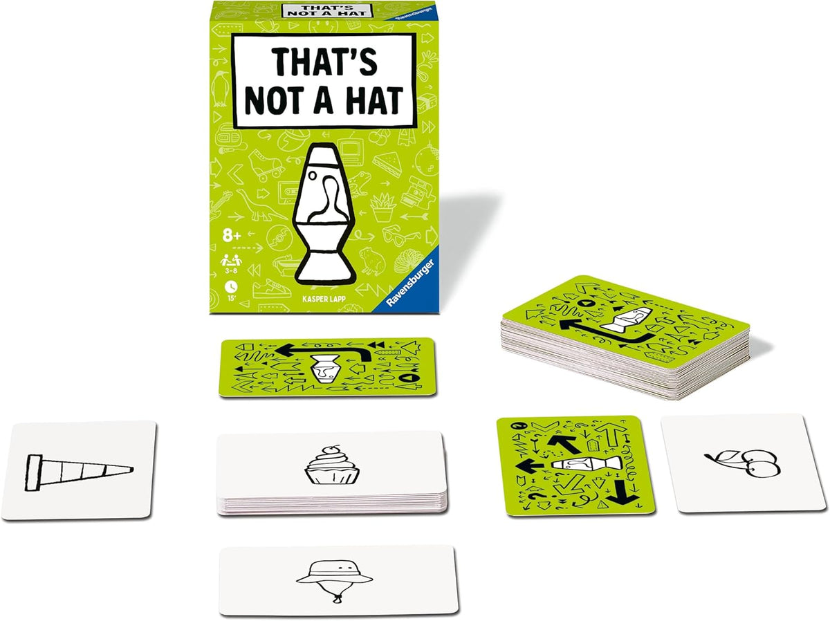 That's Not A Hat: Pop Culture [Board Game, 3 - 8 Players] Board Game Ravensburger