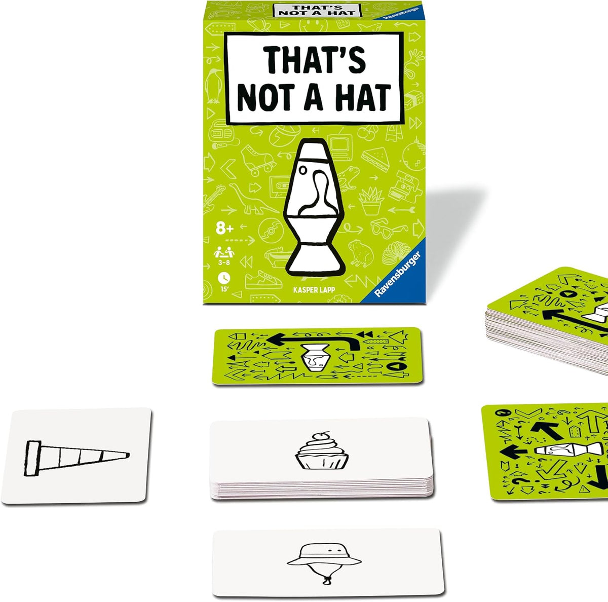 That's Not A Hat: Pop Culture [Board Game, 3 - 8 Players] Board Game Ravensburger