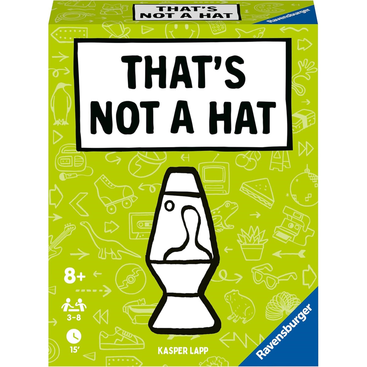 That's Not A Hat: Pop Culture [Board Game, 3 - 8 Players] Board Game Ravensburger