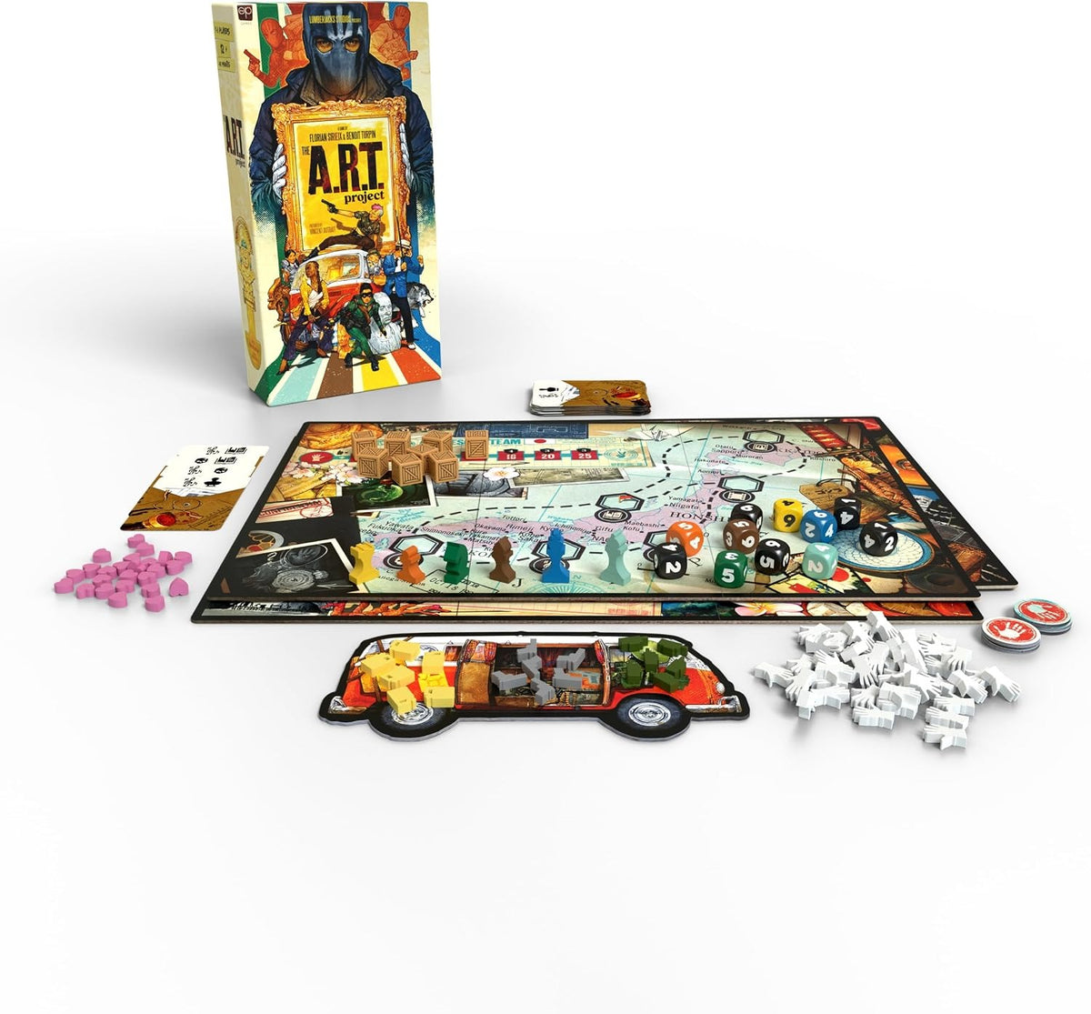The A.R.T. Project [Board Game, 1-6 Players] Board Game USAopoly