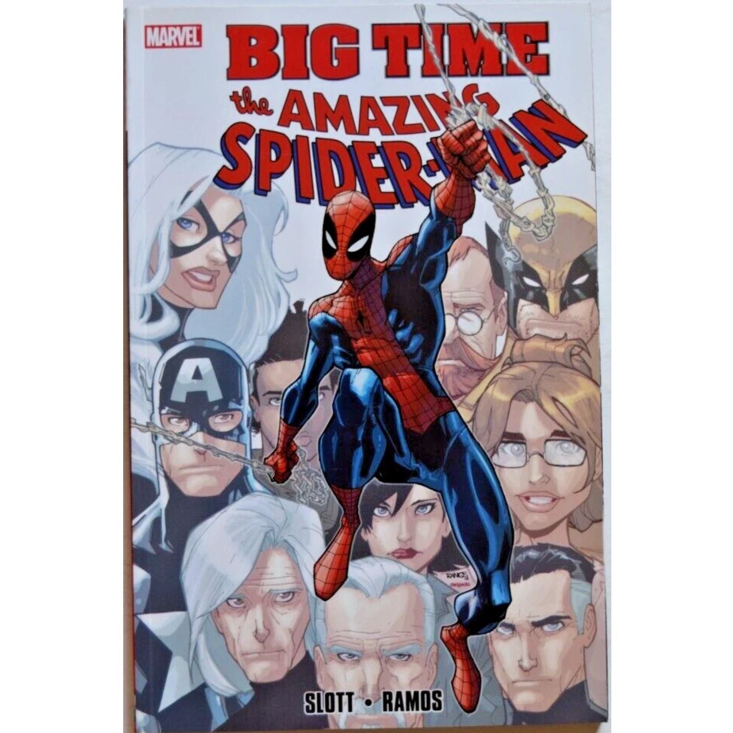 The Amazing Spider-Man Big Time: Vol 1 [Humberto Ramos First Print TPB] 2011 Comics Marvel Comics