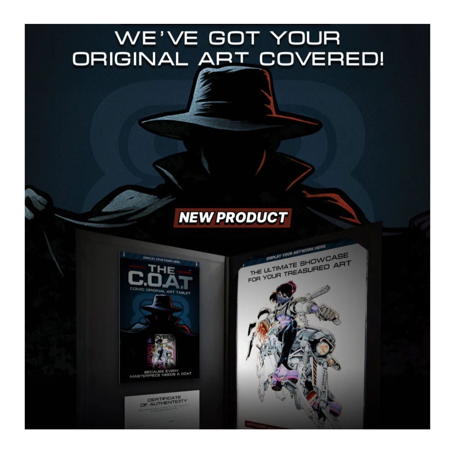 ComicCapsule The C.O.A.T. Art Display Comics ComicCapsule