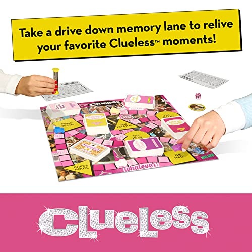 The Clueless Party Game: Ugh As If! Edition [Board Game, 3-6 Players] Board Game WowWee