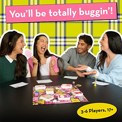 The Clueless Party Game: Ugh As If! Edition [Board Game, 3-6 Players] Board Game WowWee
