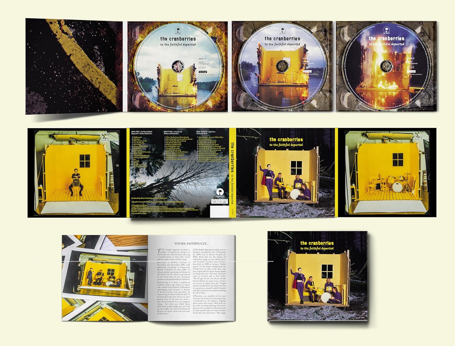 The Cranberries: To the Faithul Departed - 3 CD Deluxe Edition [Audio CD] Audio CD/Vinyl Universal Pictures