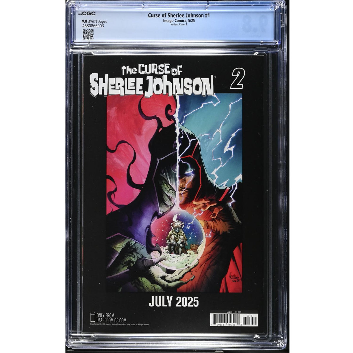 The Curse Of Sherlee Johnson: #1 [Ryan Ottley CGC 9.8 CVR E - 1:50] 2025